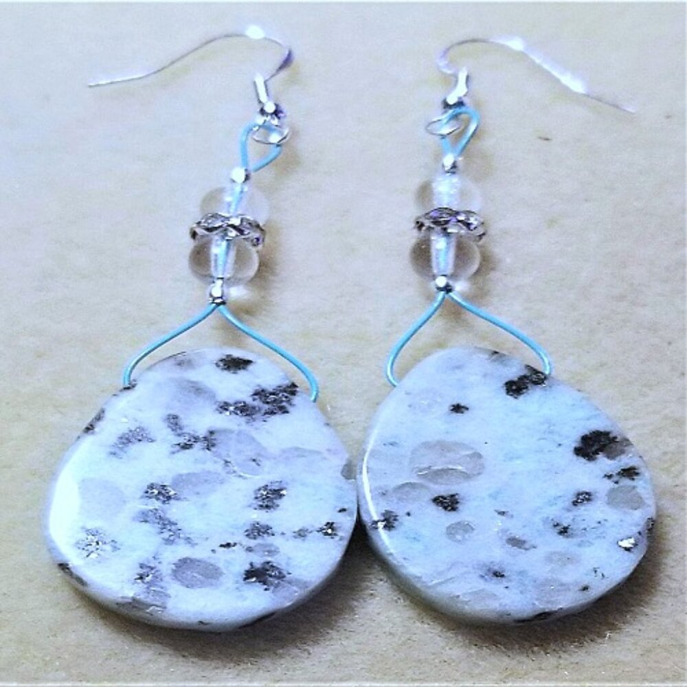Kiwi Jasper Earrings